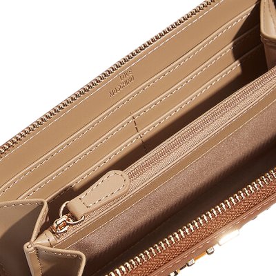 THE BOLD LOVE HAMMERED ZIP AROUND